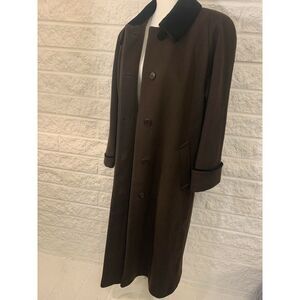 VTG Forecaster Of Boston Trench Coat Jacket